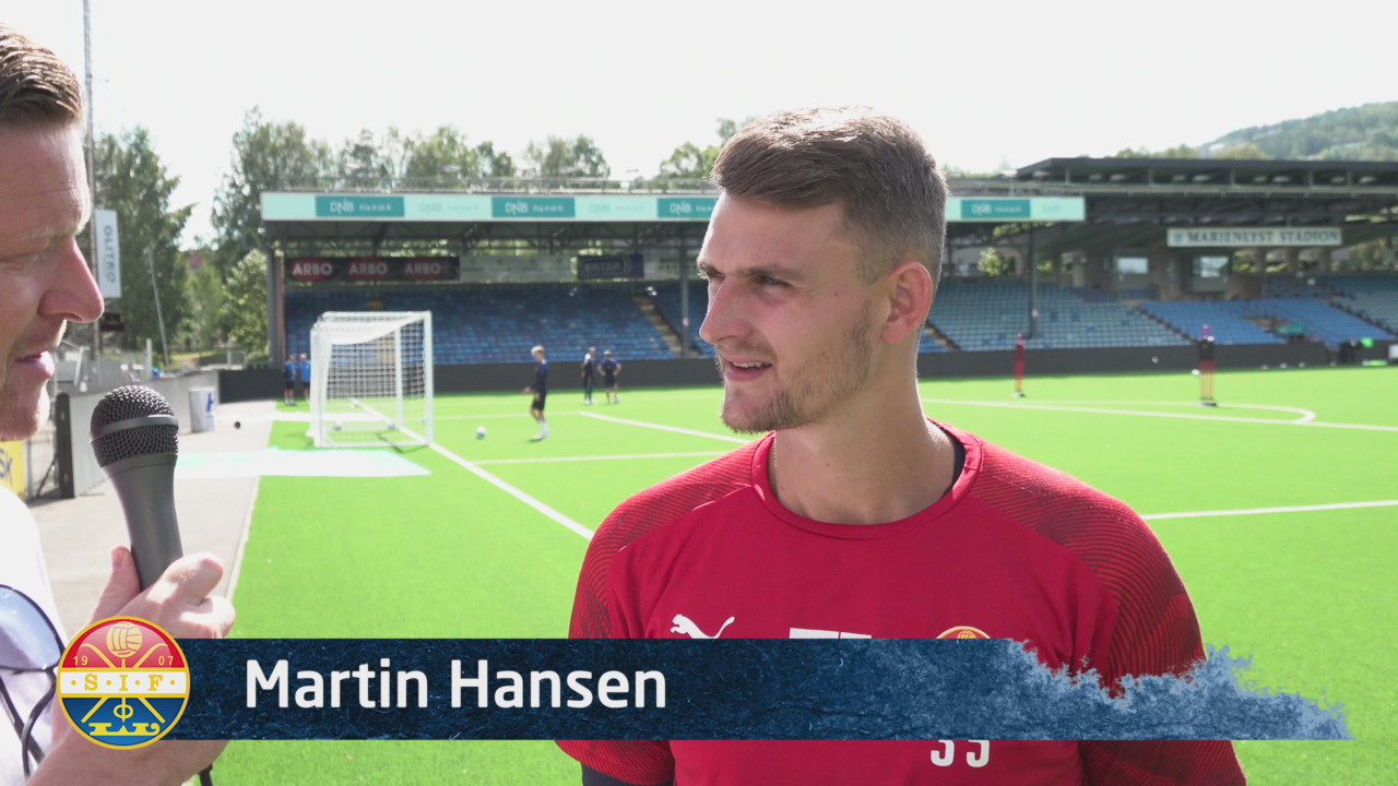 Martin Hansen er i gang